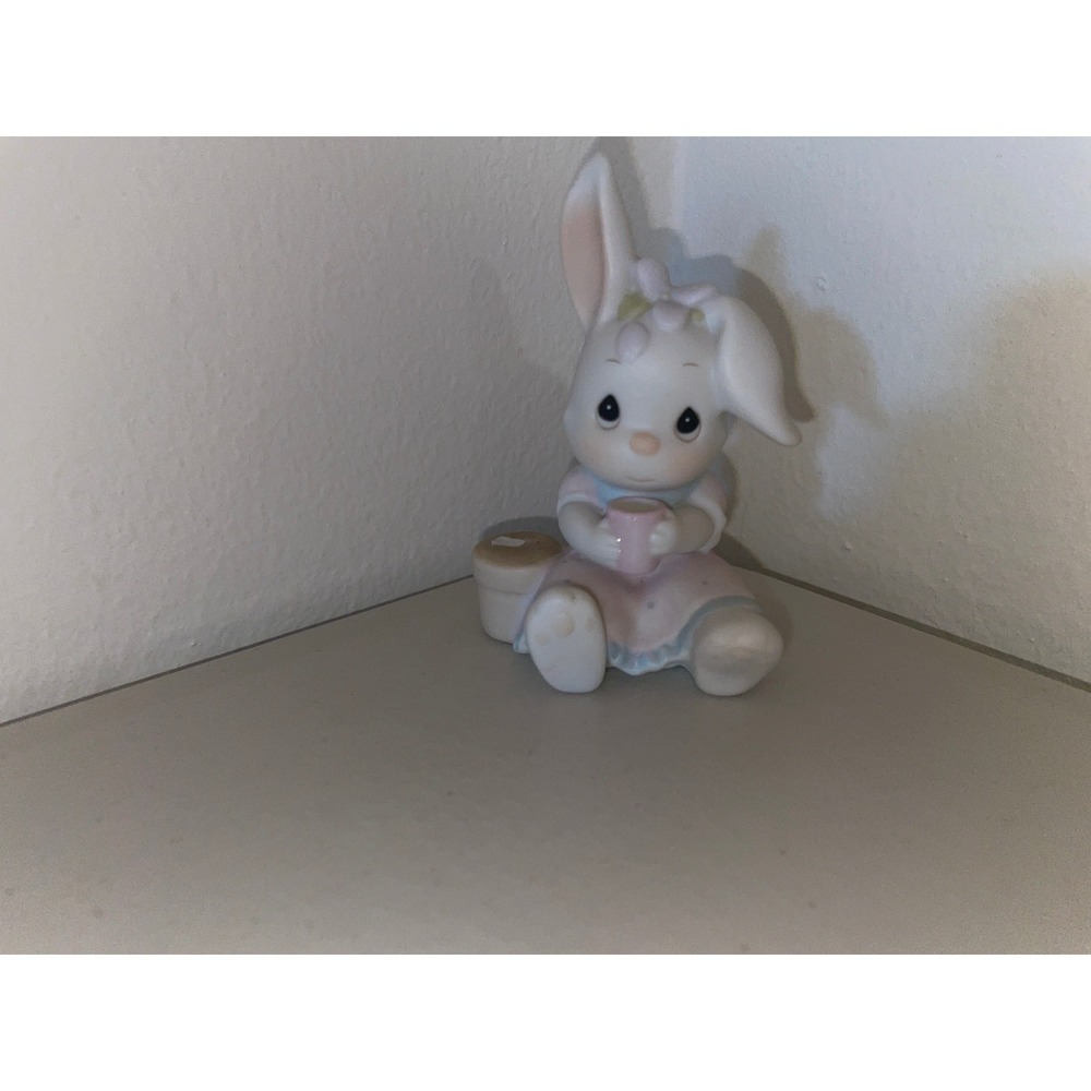 Precious Moments Hares To The Birthday Club Bunny Rabbit Figurine BC971 1996